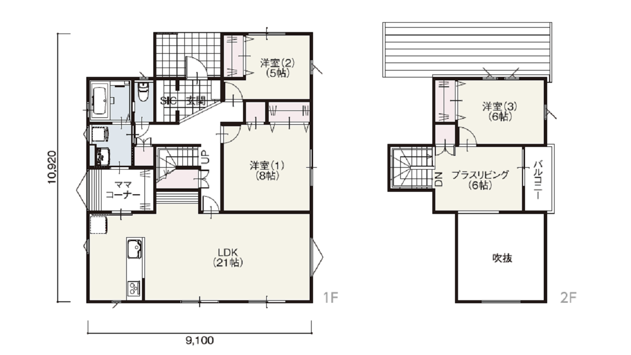 35N5.0b SUN TERRACE間取り