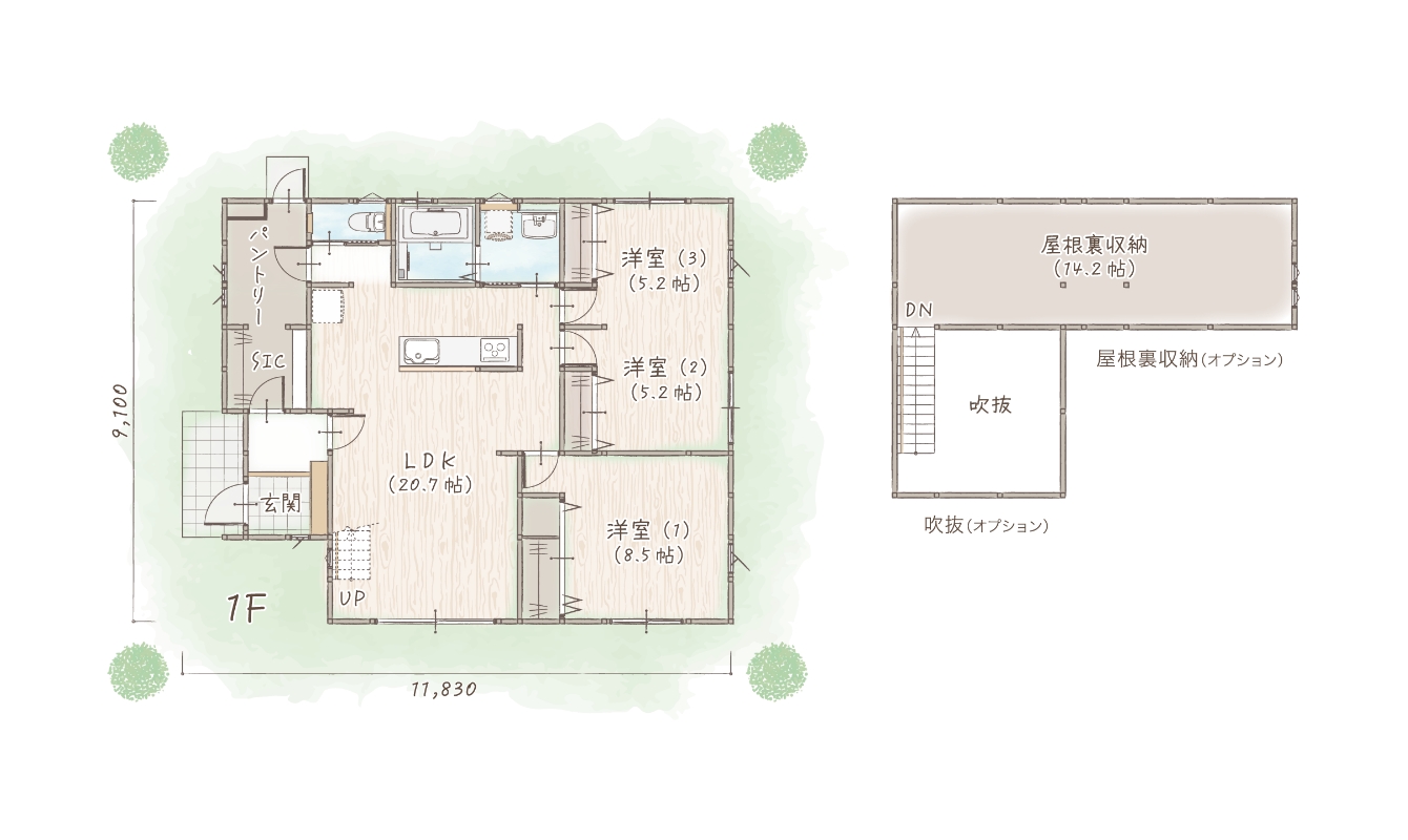 コラム102_28EW5.0 軽井沢の家 平屋ラグジュアリー
