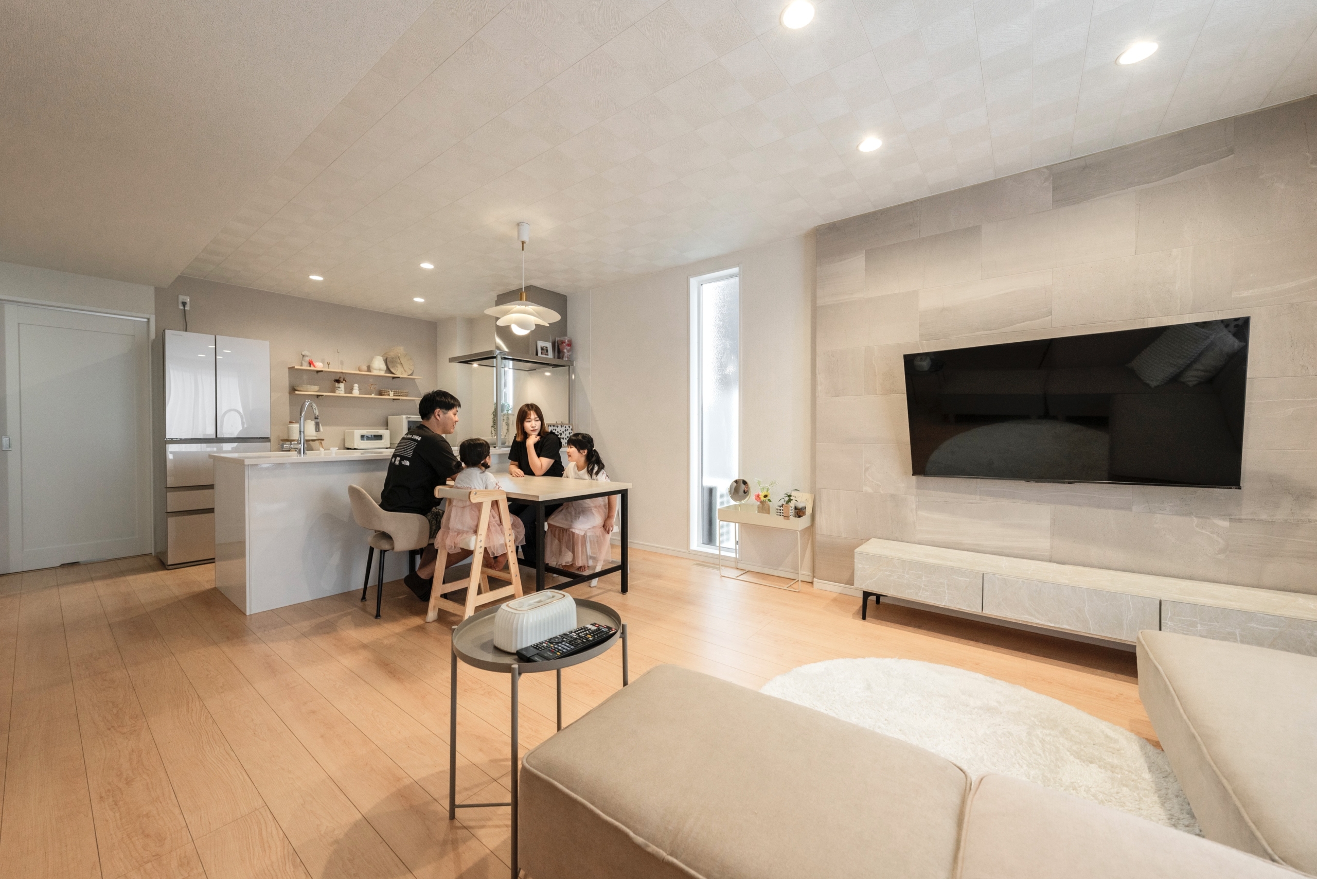 空もよう様のお部屋 お家を建てて良かった！」Z空調と家事動線が魅力のマイホーム